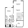 Floor plan: B-1 Den