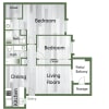 Floor plan: C1R