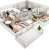 Floor plan: 3 BR Haven Summit