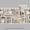 Floor plan: Four Bedroom Three Bath