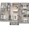 Floor plan: C1