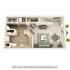 Floor plan: Haven (Townhome)