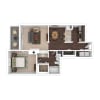 Floor plan: A3 River Flat