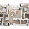 Floor plan: Royal Oaks 1- B3