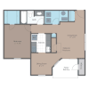 Floor plan: A1p - Chesterfield Premium