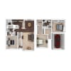Floor plan: C2 Riverhouse Townhome