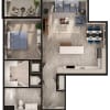 Floor plan: A6
