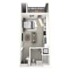 Floor plan: E1-HC