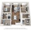 Floor plan: The Cedar at Capital Trail