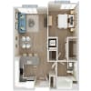 Floor plan: A4U-747