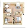 Floor plan: B4 Santa Cantalina Upgrade