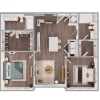 Floor plan: B3