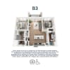 Floor plan: B3