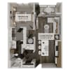 Floor plan: Canyon Crest (A1E)