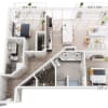 Floor plan: 2B