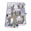 Floor plan: A2 South