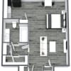 Floor plan: Studio Classic