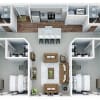 Floor plan: 4BR/4BA - 4.1