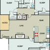 Floor plan: C1- Classic Unit