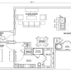 Floor plan: One Bedroom/One Bath
