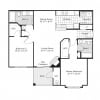Floor plan: B2A