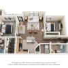 Floor plan: The St. James w/ Attached Garage