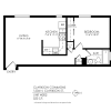 Floor plan: 1 Bedroom-Upgraded