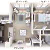 Floor plan: A1-E-Upper