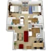 Floor plan: The Monarch