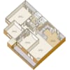 Floor plan: C1R