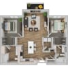 Floor plan: Roosevelt