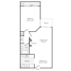 Floor plan: 680