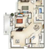 Floor plan: The Calhoun