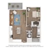 Floor plan: A2B