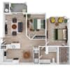 Floor plan: B2