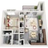 Floor plan: Cashmere (A1A)