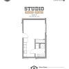 Floor plan: Studio B Flats