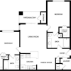 Floor plan: Two Bedroom
