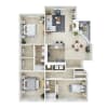 Floor plan: 3X2