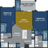 Floor plan: Hamner