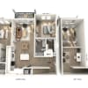 Floor plan: BF2L-1344sf-Upgrade