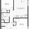 Floor plan: B1E