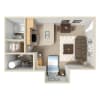 Floor plan: Studio