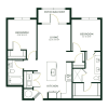 Floor plan: B2B