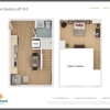 Floor plan: Dayton Studio Loft 510