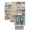 Floor plan: The Hickory - Ranch