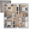 Floor plan: Moxie 3