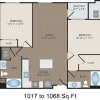 Floor plan: Verdaccio I - IV