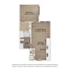 Floor plan: 1 BR TYPE D