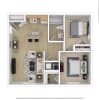 Floor plan: 21A1